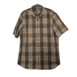 Carhartt XL Tall Front Button Plaid Check Shirt